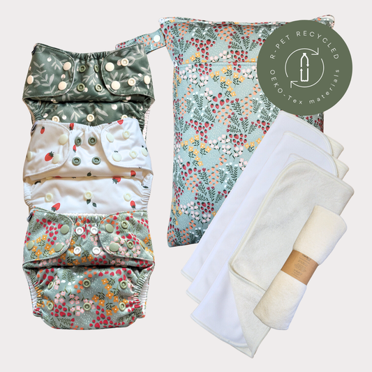 Startpaket Slim | Blöjskal/ Allt-i-ett blöja 3-15kg