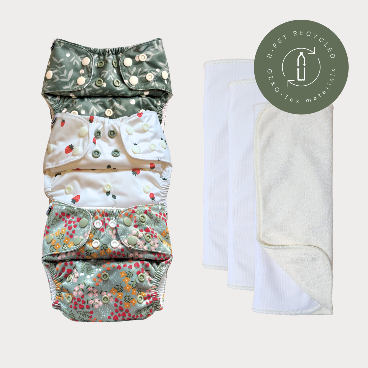 Startpaket Slim | Blöjskal/ Allt-i-ett blöja 3-15kg