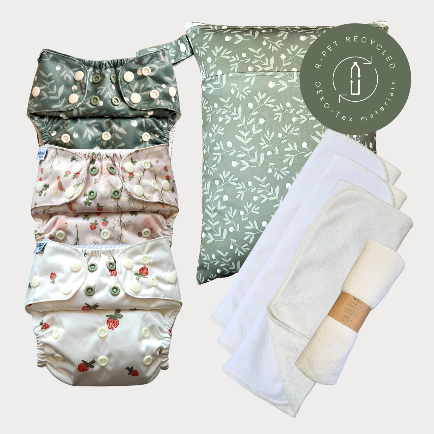 Startpaket Slim | Blöjskal/ Allt-i-ett blöja 3-15kg