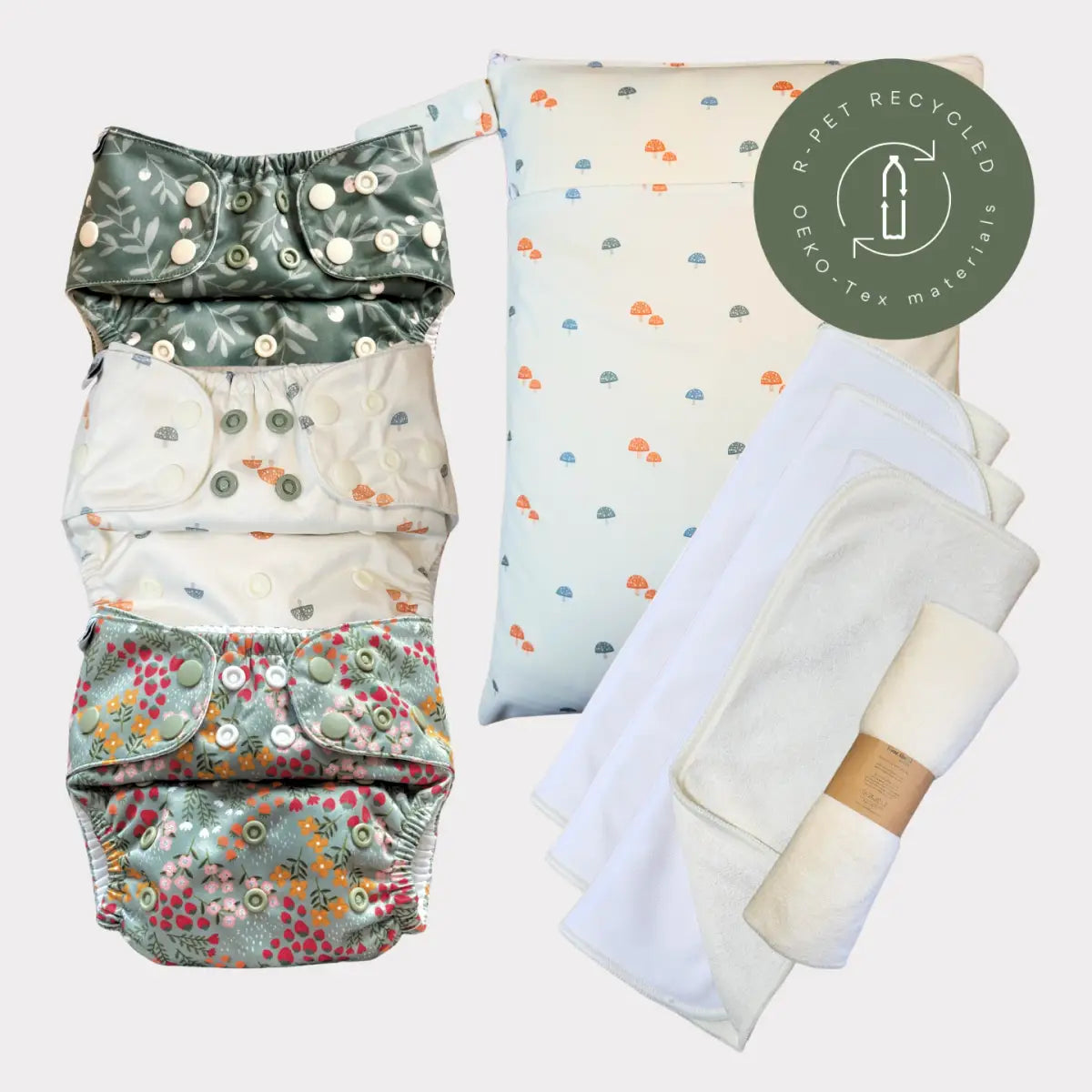 Startpaket Slim | Blöjskal/ Allt-i-ett blöja 3-15kg