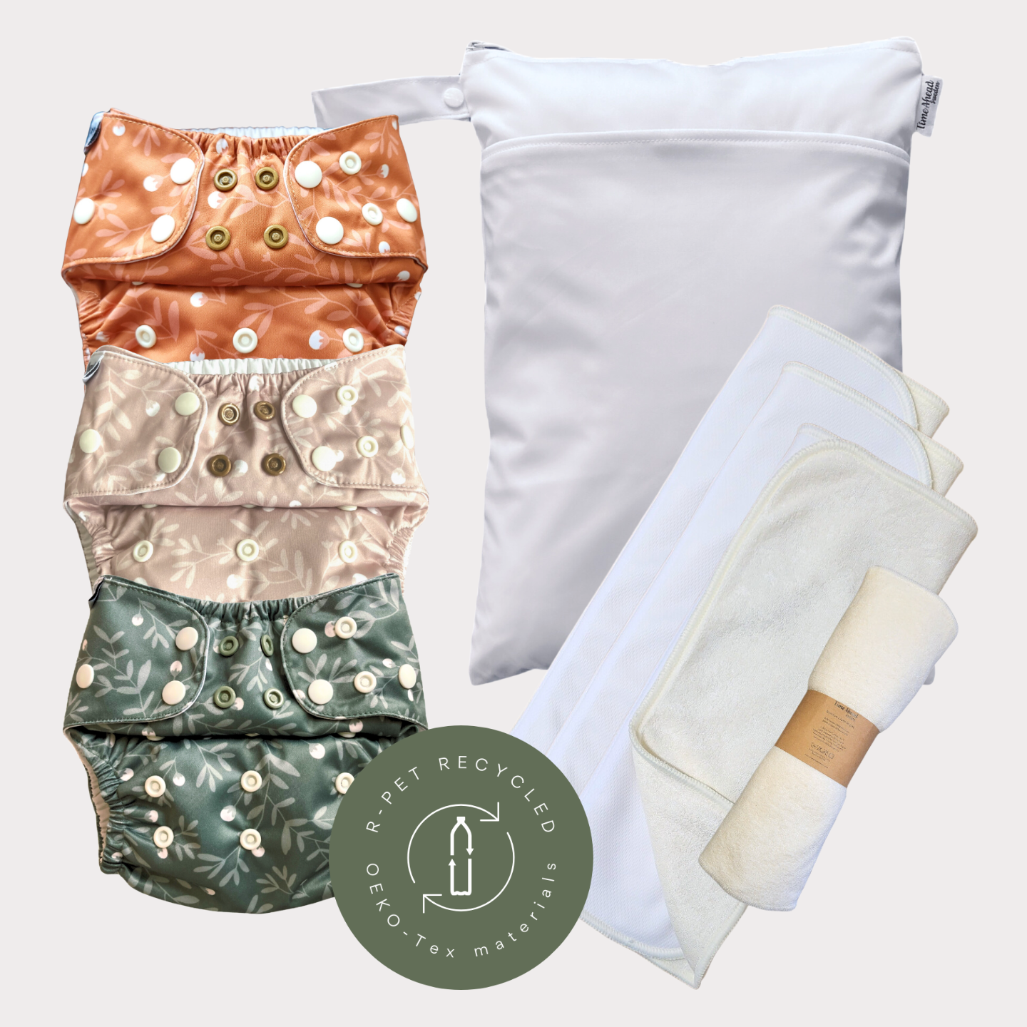 Startpaket Slim | Blöjskal/ Allt-i-ett blöja 3-15kg