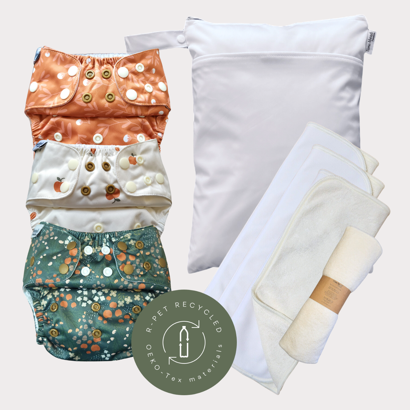 Startpaket Slim | Blöjskal/ Allt-i-ett blöja 3-15kg