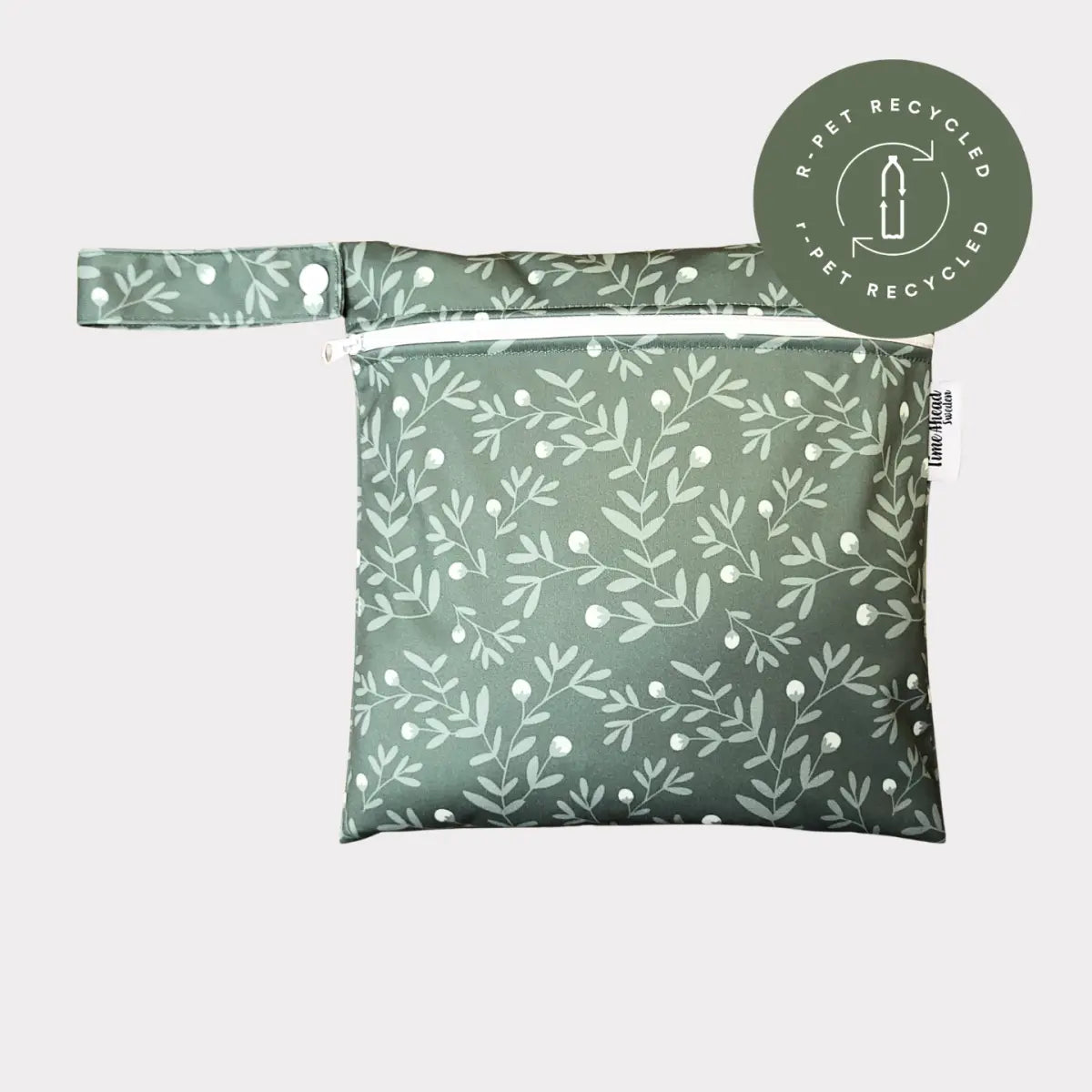 Wetbag Liten - Humleblomster grön - Förvaring
